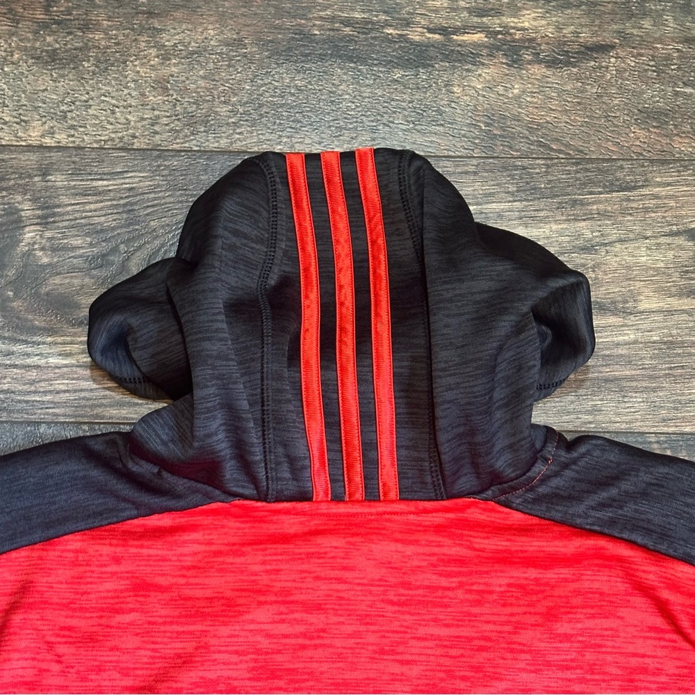 Adidas boys pull over long sleeve sweatshirt size 8/S - Picture 6 of 12